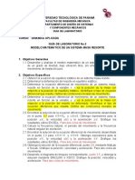 Lab3 - MODELO MATEMÁTICO DE UN SISTEMA MASA RESORTE, ADECUADO 8 MAYO 2020