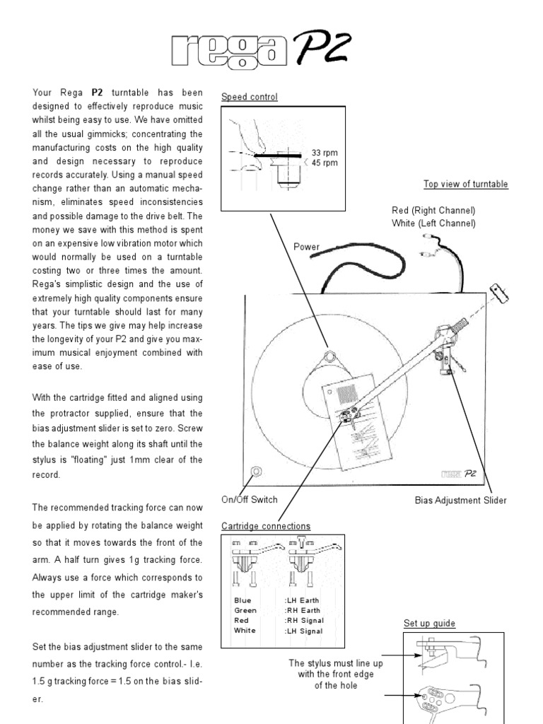 Turntable Rega Planar 2 Manual Phonograph Manufactured Goods