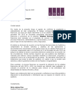 Carta Aceptacion Encargo LDSP