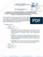 DO 176 17 Amendments of Department Order No 161 16 Guildelines On The Implementation of The Socio Economic Projects Under The Social Amelioration and Welfare Program SAWP