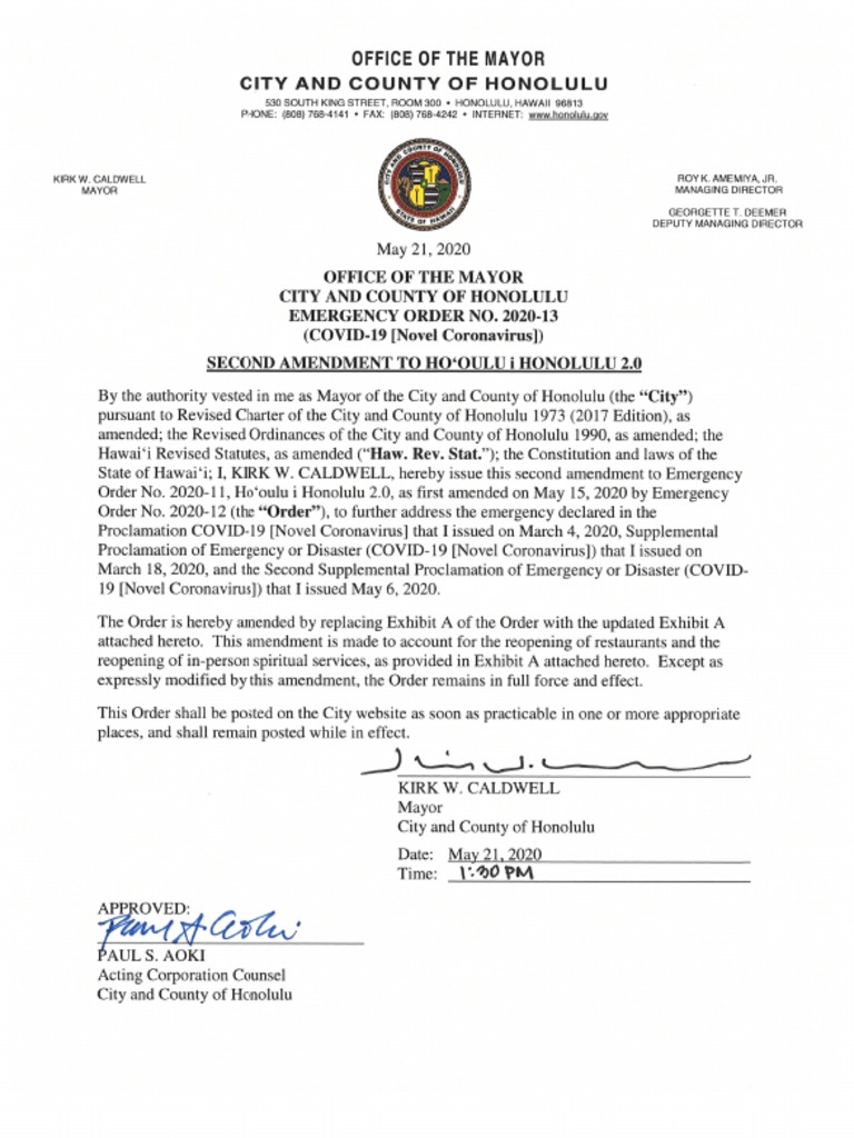 City's Emergency Order | PDF | Property Management | Real Estate Broker