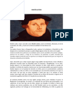 Martín Lutero y sus 95 tesis