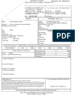 Export Invoice Title