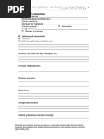 Pediatric Feeding Template Liquid Pureed Solid