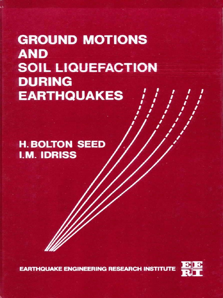 5 Seed Iddris 1984 Ground Motion And Soil Liquefaction During