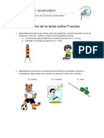 Ejercicios de La Tarea Sobre Fuerzas PDF