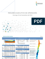 Resumen Ejecutivo de Operación 24 11 2019