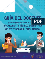 Guiìa para Docentes Bachillerato Tècnico Sierra