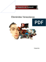 Efemérides Venezolanas
