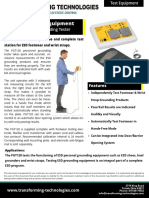 PGT120 Wolfgang Warmbier Personal Grounding Tester Data Sheet PDF