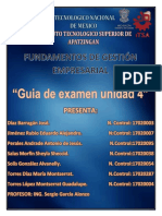 Guía de Examen Unidad 4