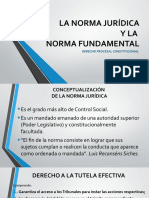 La Norma Jurídica y La Norma Constitucional