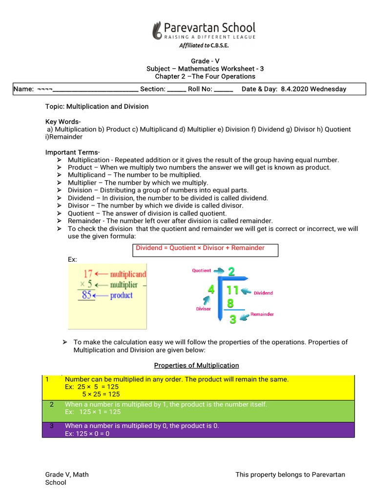 8 4 2020 Worksheet With PDF