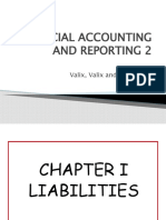 Chapter 1 Liabilities