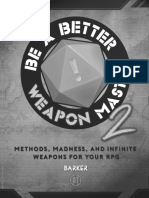 Be A Better Weapon Master 2 v2.1 (Printer-Friendly) PDF