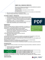 R- Diagnóstico y tratamiento de cáncer de próstata