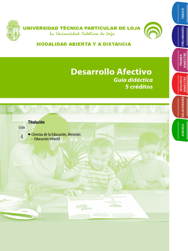 Desarrollo Afectivo en la Infancia | PDF | Teoría de apego | Las emociones