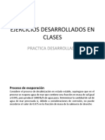 Ejercicios Desarrollados en Clases