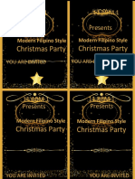 Christmas Party Christmas Party: 11 ABM 1 11 ABM 1 Presents Presents
