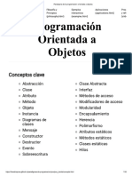 programacion orientada a objetos