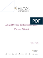 Guide - Alleged Physical Contamination PDF