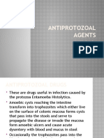 Antiprotozoal Drugs Classification and Mechanism of Action