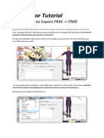 Pmxeditor Tutorial: How To Export PMX - PMD