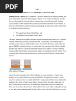 Unit 2 Mobile Telecommunication Systems Medium Access Control (MAC) Address Is A Hardware Address Use To Uniquely Identify Each