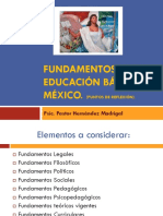 Fundamentos Educacion Basica Mexico PDF