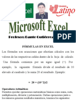 operadores en excel - 5to segundaria