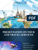 Presentation On Tour and Travel Services