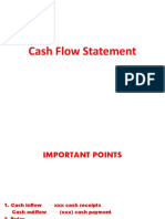 1st Class Cash Flow Statement