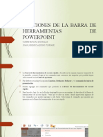 PowerPoint Barra Herramientas