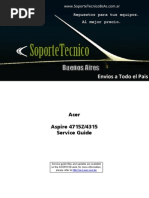 Download Service Manual Acer Aspire 4715z 4315 by Soporte Tecnico Buenos Aires SN46255572 doc pdf