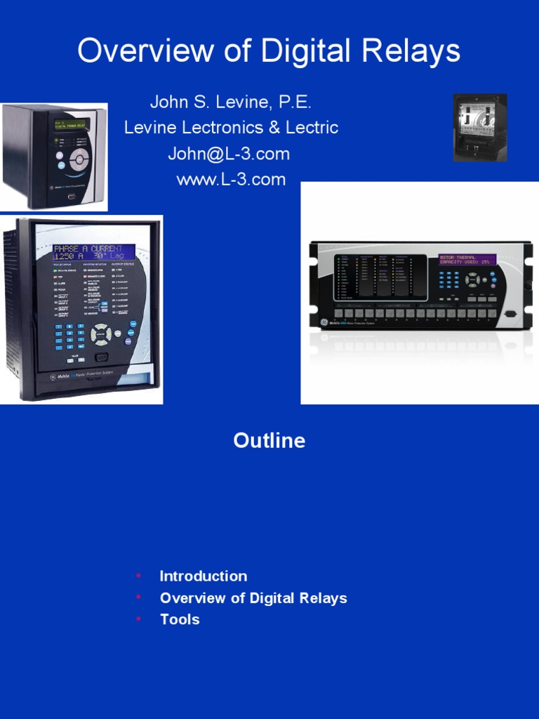 GE Digital Relay Overview and Benefits | PDF | Relay | Electric Power ...