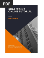 SharePoint Online Tutorial PDF