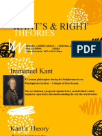 Kant'S & Right: Theories