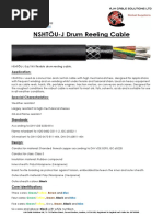 NSHTÖU-J Drum Reeling Cable: Application