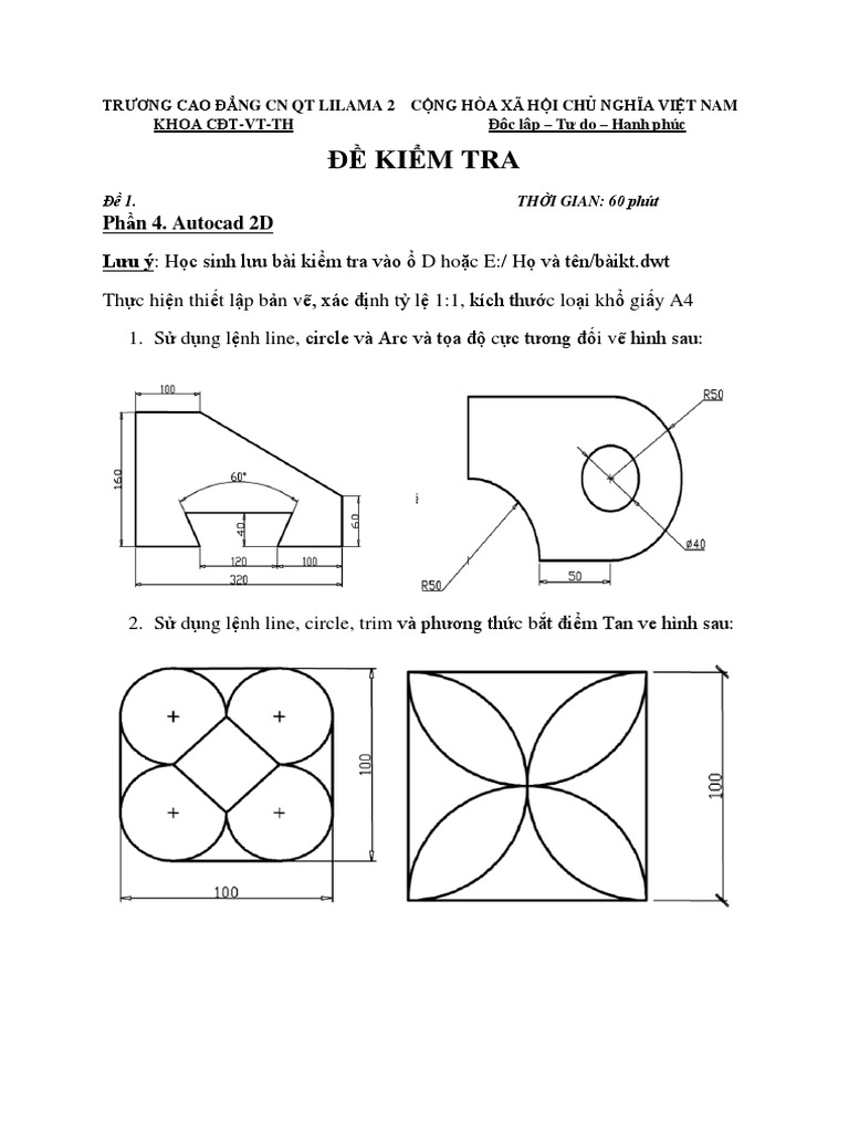 Đề Thi AutoCAD: Hướng Dẫn Toàn Diện và Bí Quyết Ôn Luyện Hiệu Quả
