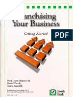 Lloyds Bank IFRC - Franchising Your Business Getting Started Jan 1998 - Franchising in Britain Series