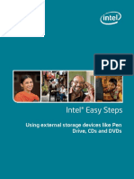 Using External Storage Devices Like Pen Drive, Cds and DVDS: Intel® Easy Steps