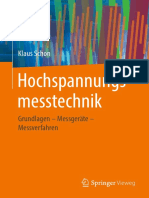 (Klaus Schon (Auth.) ) Hochspannungsmesstechnik - GR