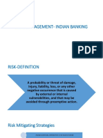 Risk Management-Indian Banking