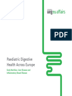 Paediatric Digestive Health Across Europe: Early Nutrition, Liver Disease and Inflammatory Bowel Disease