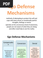 Chapter 3 Ego Defense Mechanisms