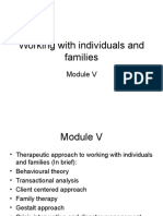 Therapies of C W