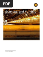 Startups and Funding. Comparative Analysis of Amsterdam and Stockholm.