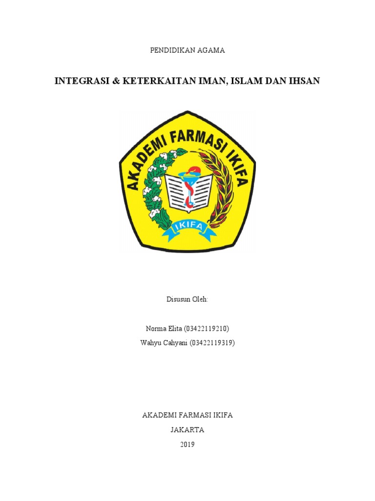 Integrasi Dan Keterkaitan Iman Islam Ihsan | PDF