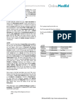 Rheumatology - Monoarticuloarthropathy