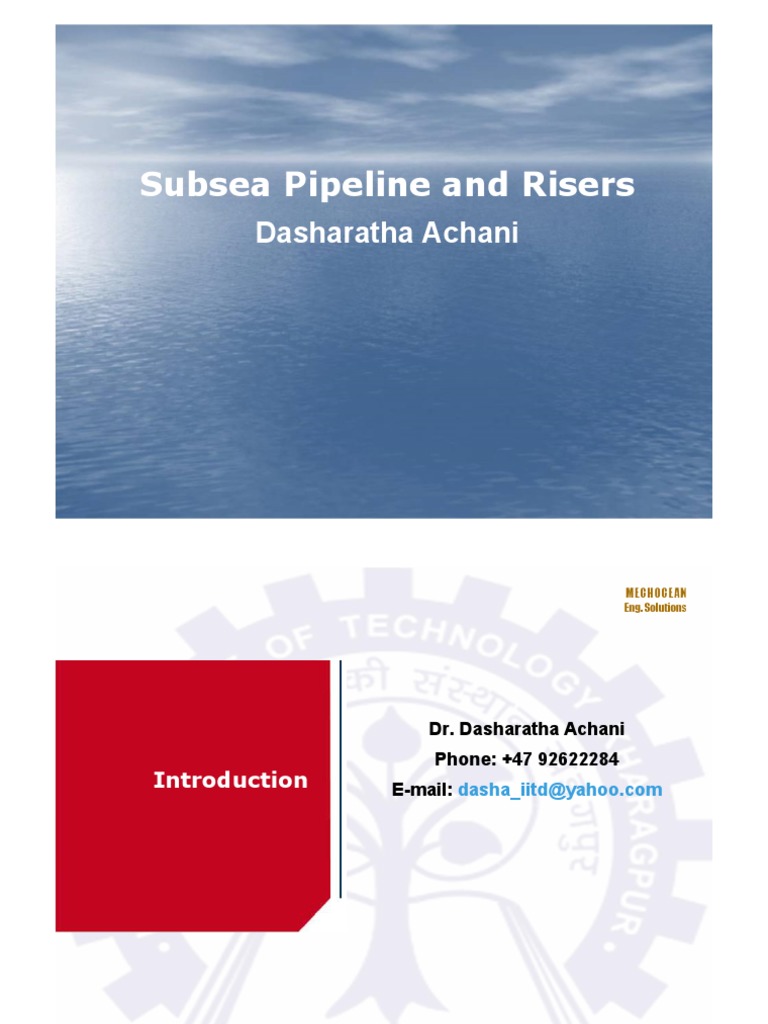 Subsea Pipeline and Riser Design Guide | PDF | Nature